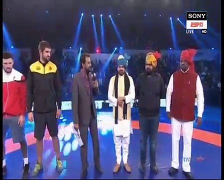 PWL 3 Day 10_ NCR Punjab Royals won the toss against Delhi Sultans at Pro Wrestling