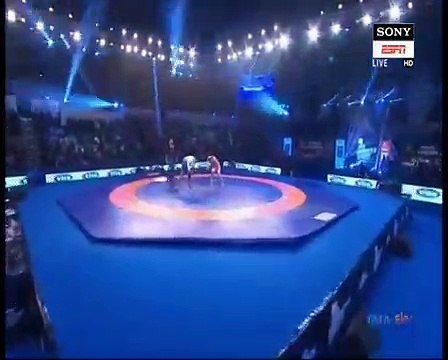 PWL 3 Day 12_ Odunayo Adekuoroye VS Pooja Gahlot at Pro Wrestling League season