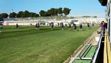 El Real Zaragoza Comienza a Preparar el Partido contra el Almería