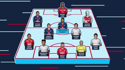 Tim Terbaik Ligue 1 Bulan Ini