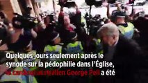 Pédophilie : le cardinal Pell placé en détention après sa condamnation