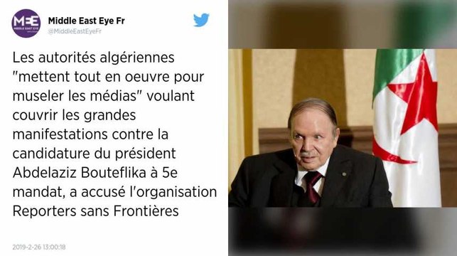 Algérie. Des centaines d’étudiants manifestent à Alger contre la candidature de Bouteflika