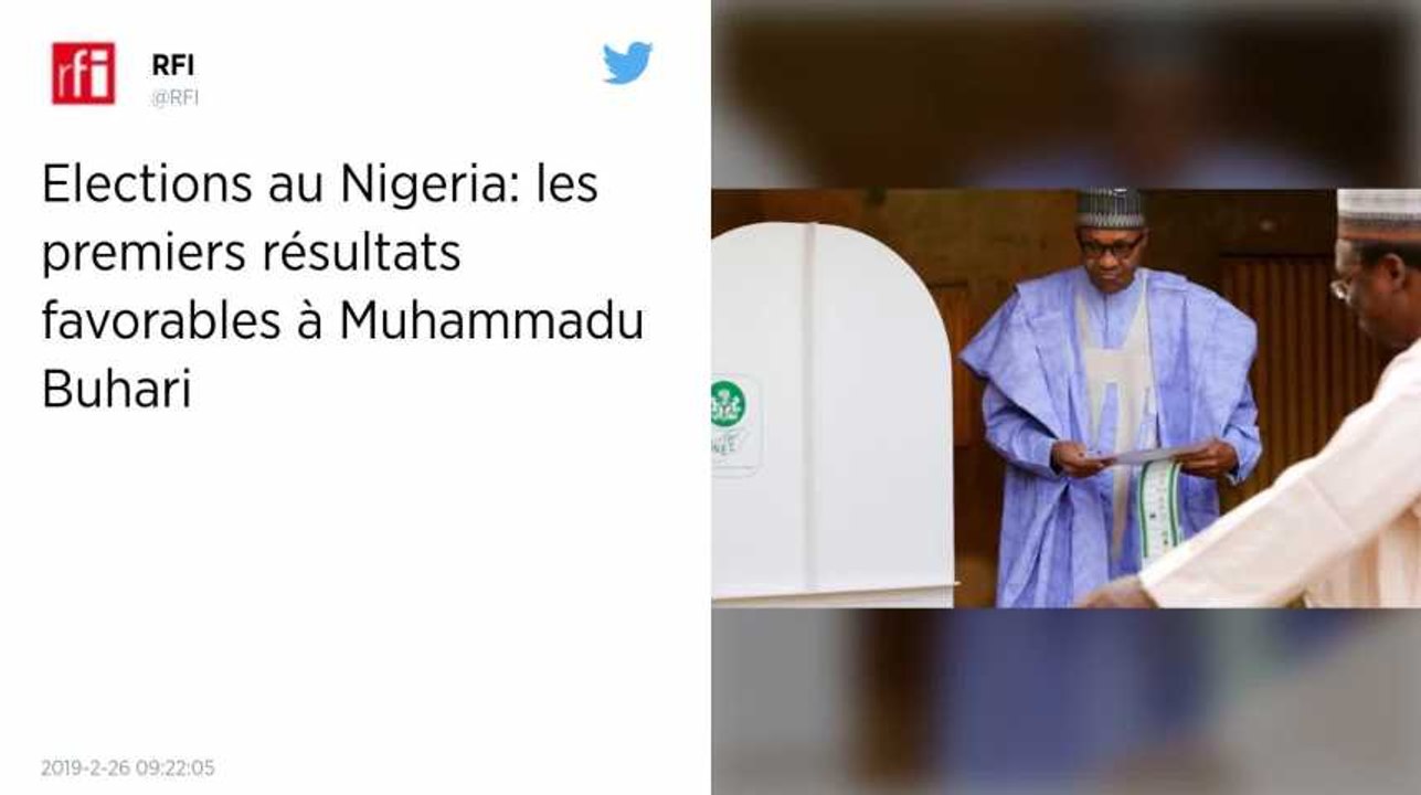 Présidentielle au Nigeria : Buhari toujours en tête, d’après des résultats partiels