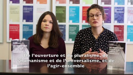 Présentation de la nouvelle étude de la Fondation pour l'innovation politique "Une mosquée mixte pour un islam spirituel et progressiste" par Eva Janadin et Anne-Sophie Monsinay