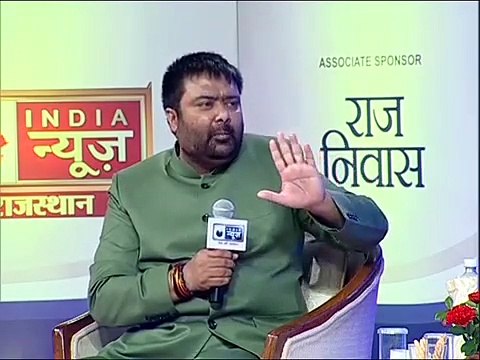 India News Manch_ HRD Min Prakash Javadekar on Unemployement in Rajasthan