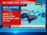 Finger prints of terrorists recovered; Army to handover weapons, GPS to NIA