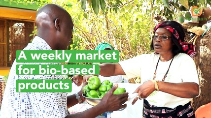 Burkina Faso: A weekly market for bio-based products