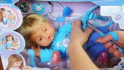 CİCİOBELLO ÇOK HASTAYIM AĞLAYAN BEBEĞİM İLE DOKTORCULUK OYUNU POYRAZ PRETEND PLAY A DOCTOR BİDÜNYA