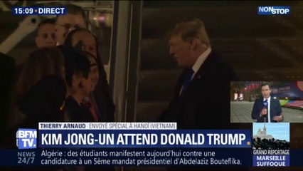 Donald Trump est arrivé au Vietnam avant sa rencontre avec Kim Jong-un