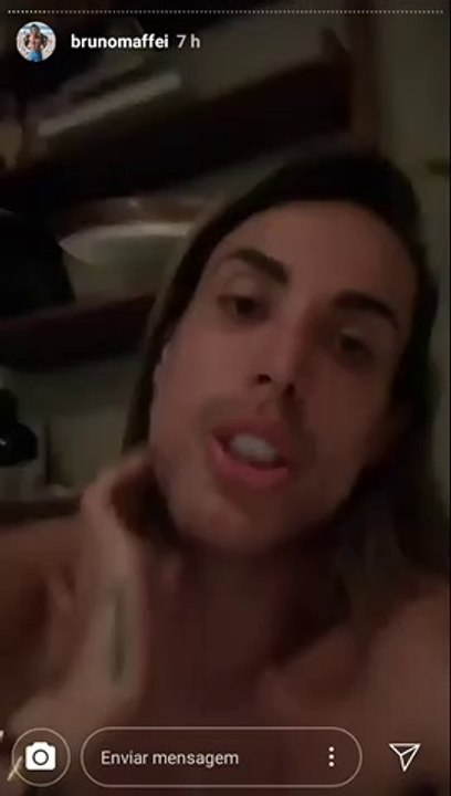 Bruno Maffei desabafa em stories do Instagram sobre os perfis Alto Leblon e Coach Goodvibes que o acusam de estelionato e golpes.