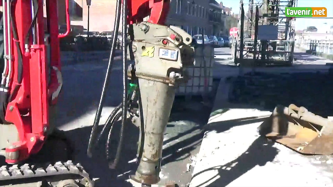 Le pont à Ponts sous tension