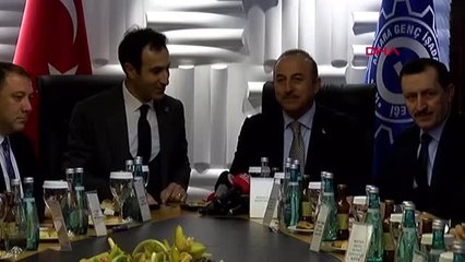 下载视频: Çavuşoğlu Ankara Genç İşadamları Derneği Ziyaretinde Konuştu