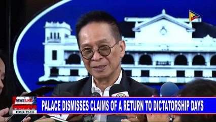 Palace dismisses claims of a return to dictatorship days