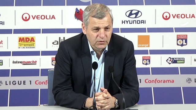 OL : Bruno Genesio évoque les tweets de Jean-Michel Aulas