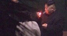 Kuzey Kore Lideri Kim Jong-Un, Trump'la Yapacağı Görüşme Öncesi Sigara İçerken Görüntülendi