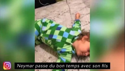 Neymar passe du bon temps avec son fils, Thiago Silva dégivre sa voiture à Paris