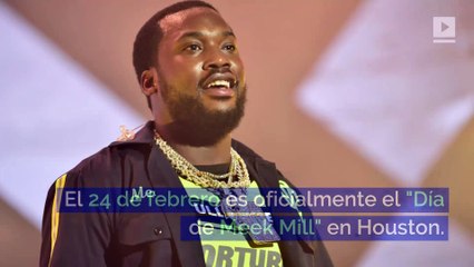 Meek Mill honrado con su propio día en Houston
