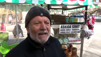 Bursa’da Askıda Simit Uygulaması