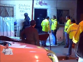 Tres inmuebles fueron allanados y se encontró droga