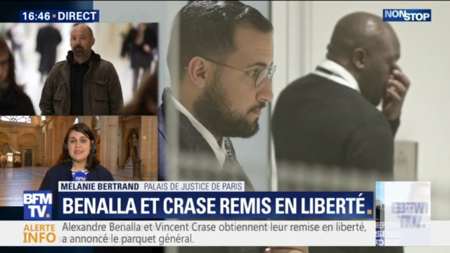 Alexandre Benalla et Vincent Crase ont été remis en liberté