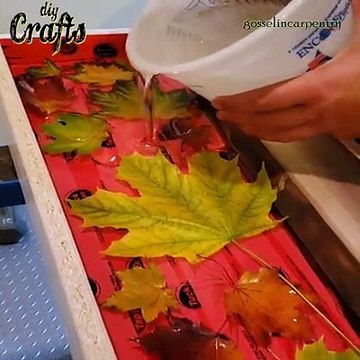 Amazing epoxy resin boards and wood river table