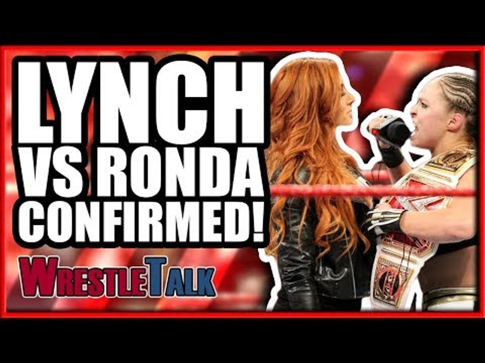 WWE Heel Turn! Becky Lynch Vs Ronda Rousey CONFIRMED! WWE Raw, Jan. 28, 2019 Review | WrestleTalk