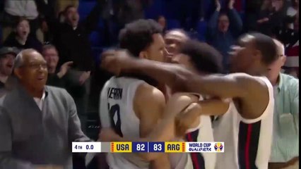 RECAP: USAB Defeats Argentina 84-83 on Buzzer-Beater By Reggie Hearn!