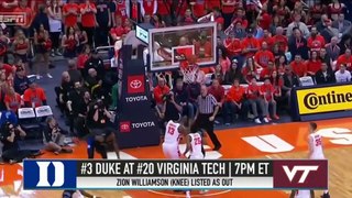Jeff Goodman Previews Duke's Trip to Virginia Tech Without Zion Williamson