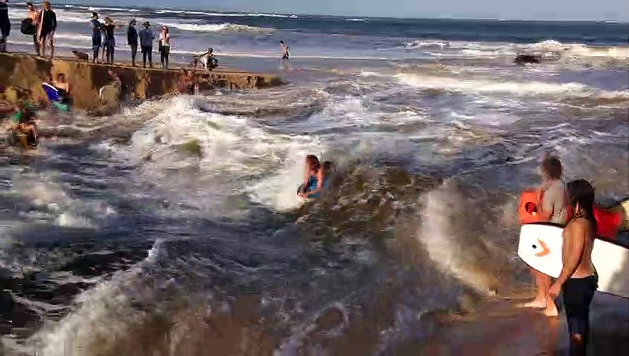 Surfing on the Sunshine Coast