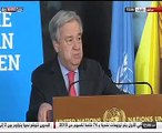 أمين الأمم المتحدة يتعهد بالعمل على إنهاء الصراع باليمن