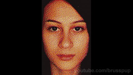 Push Pin Portrait - Behind The Scenes (w_⁄commentary)