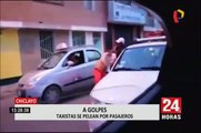 Taxista y pasajero protagonizan pelea por no querer pagar servicio