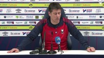 Conférence de presse avant Lyon / SMCaen