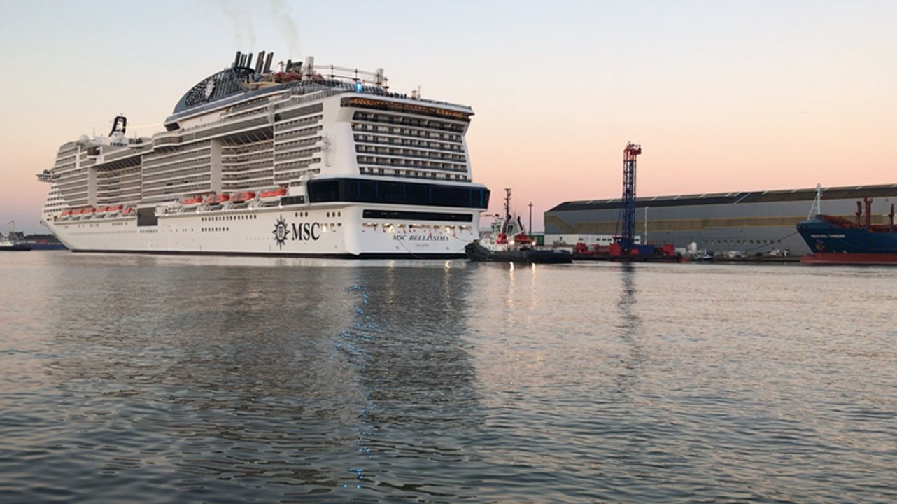 Saint-Nazaire. Le Bellissima prêt pour le grand départ