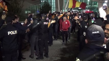 Spor Galatasaray'a Hatay'da Coşkulu Karşılama
