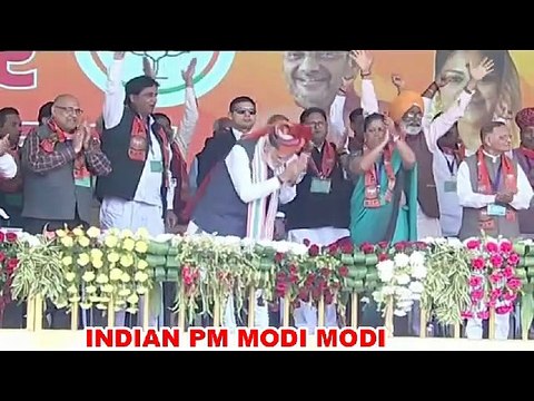PM Narendra Modi addresses public meeting at Churu, Rajasthan