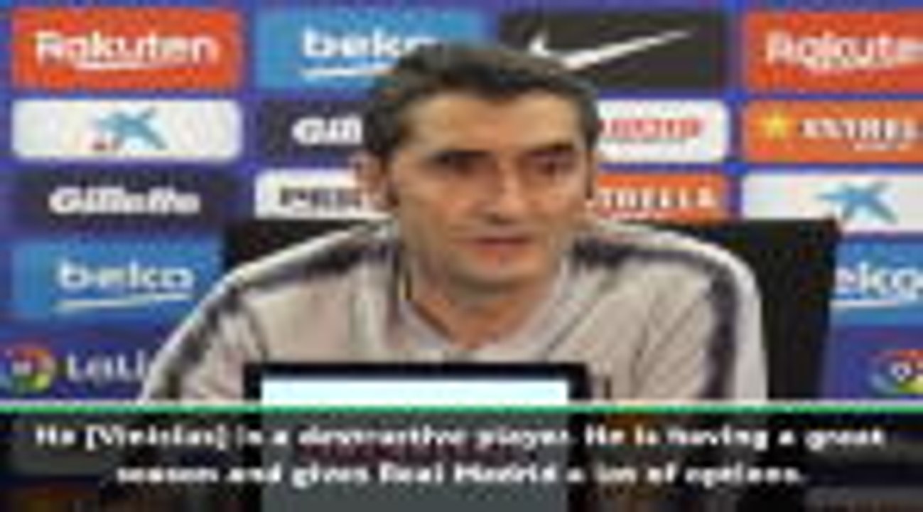 Valverde wary of Vinicius threat ahead of Copa del Rey Clasico