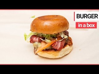 Britain's official best burgers are served from a tiny former shipping container | SWNS TV