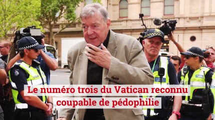 Le numéro trois du Vatican reconnu coupable de pédophilie