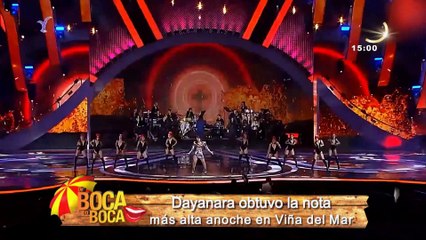 Dayanara deslumbró con su participación en el festival de Viña del Mar