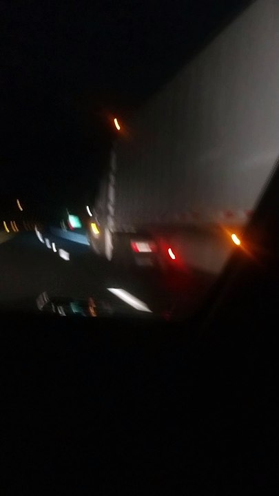 Semi Driver Forces Car Off Road