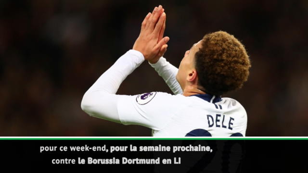Tottenham - Pochettino ne sait pas encore quand Dele Alli sera de retour...