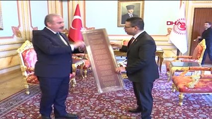TBMM Başkanı Şentop Tebrik Ziyaretlerini Kabul Etti-2