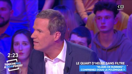 Hijabs de Décathlon : vif échange entre Gilles Verdez et Nicolas Dupont-Aignan