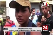 Este es el video que incomodó a Maduro y originó que retuviera a un equipo periodístico