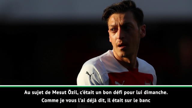 28e j. - Emery : Important que tous les joueurs, dont Özil, soient disponibles