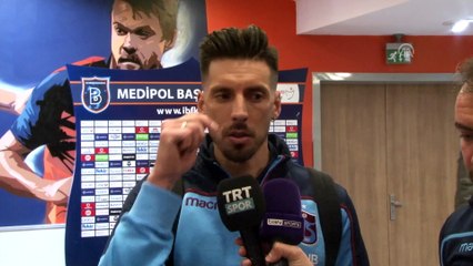 Ümraniyespor - Trabzonspor maçının ardından - Jose Sosa - İSTANBUL