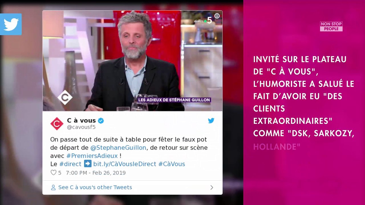 Stéphane Guillon : sa surprenante comparaison à Jean-Luc Mélenchon