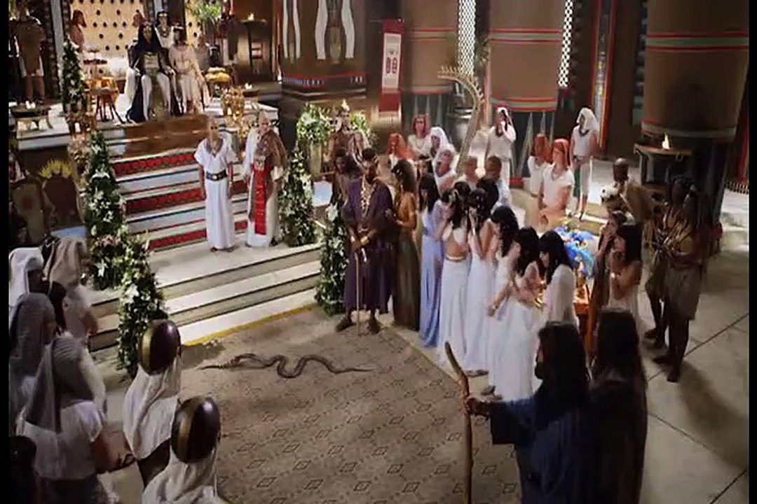 Moisés y los 10 mandamientos pelicula parte 2