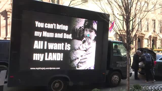 Hocalı Katliamı 27. Yılında New York'ta Protesto Edildi